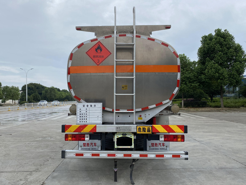 楚勝牌CSC5321GRYLC6鋁合金易燃液體罐式運輸車公告圖片