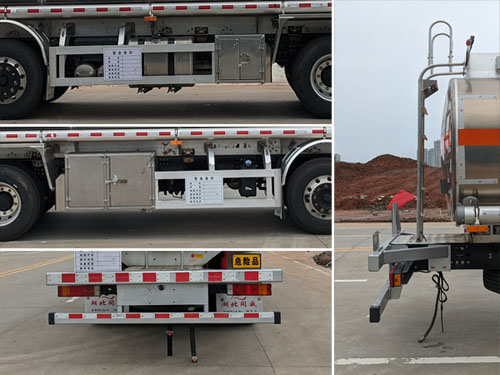 專威牌HTW5325GYYLDC6鋁合金運(yùn)油車公告圖片