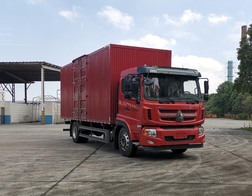 斯太爾牌ZZ5184XXYK5017F1B1廂式運(yùn)輸車公告圖片