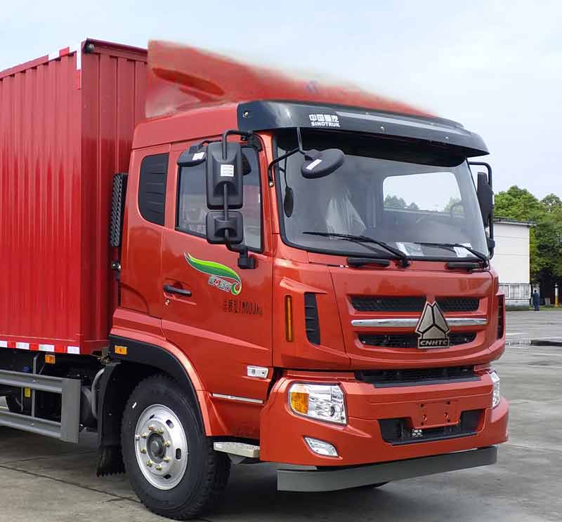 斯太爾牌ZZ5184XXYK5017F1B1廂式運(yùn)輸車公告圖片