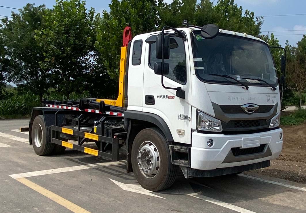 祥農(nóng)達(dá)牌SGW5180ZXXBJ6車廂可卸式垃圾車公告圖片