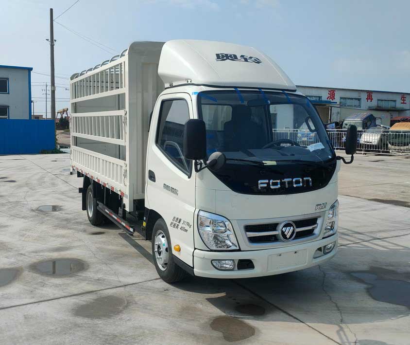 福田牌BJ5031CCY3JV5-AA1仓栅式运输车公告图片
