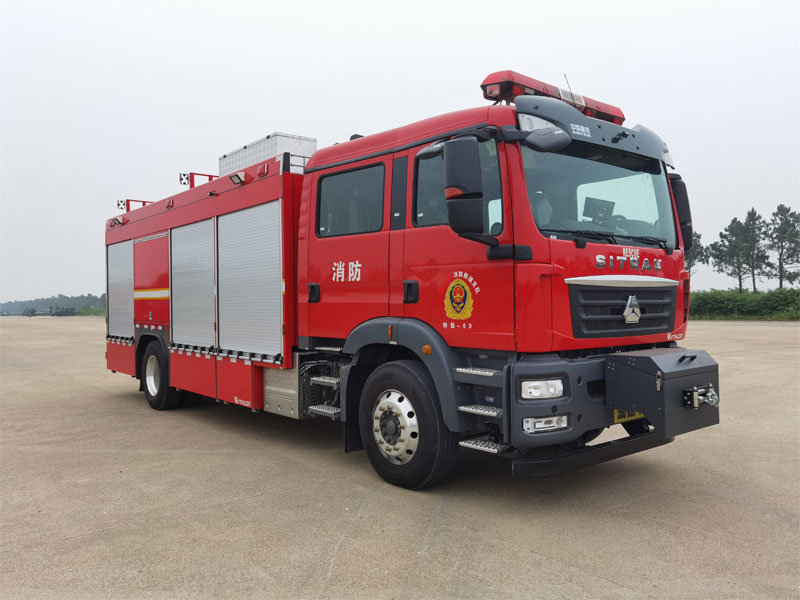LCG5170TXFXX30/SI 威速龙牌洗消消防车图片