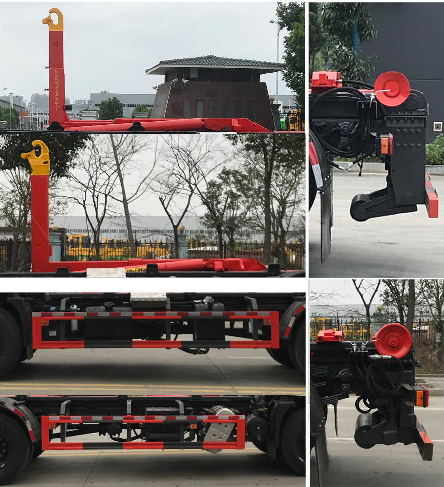 長力威牌CLA5180ZXXD6車廂可卸式垃圾車公告圖片