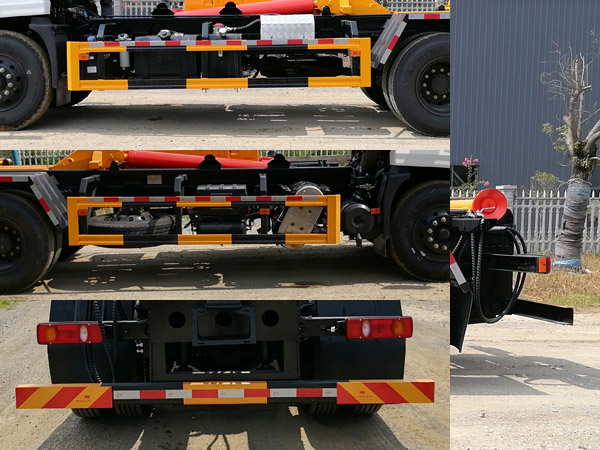 長力威牌CLA5180ZXXD6車廂可卸式垃圾車公告圖片
