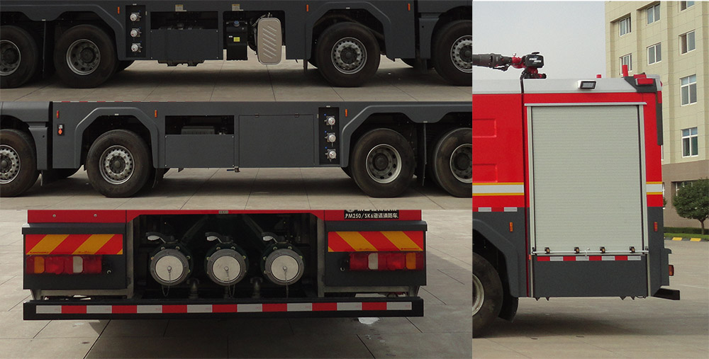 銀河牌BX5430GXFPM250/SK6泡沫消防車公告圖片