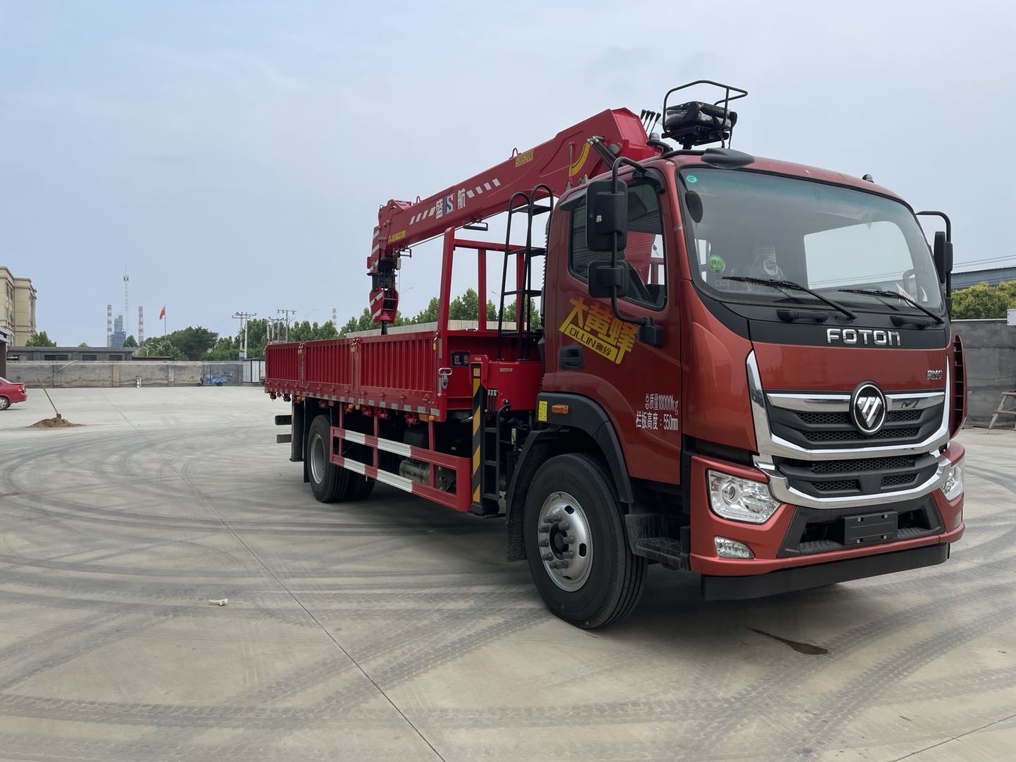 石盛航牌SSH5180JSQBJ隨車起重運(yùn)輸車公告圖片