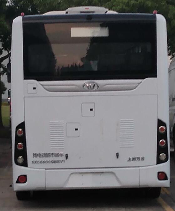 象牌SXC6600GBEV1纯电动城市客车公告图片