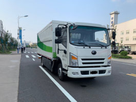 纯电动密闭式桶装垃圾车