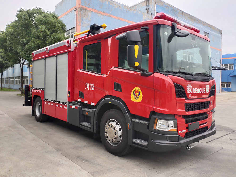 SJD5160TXFJY130/SKA型抢险救援消防车图片