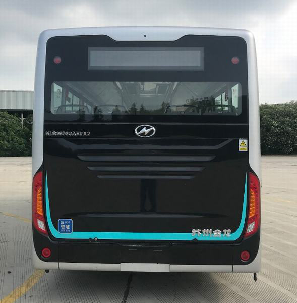 海格牌KLQ6856GAEVX2纯电动城市客车公告图片