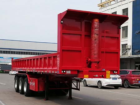 中梁宝华牌9.5米32.3吨3轴自卸半挂车(YDA9403Z)