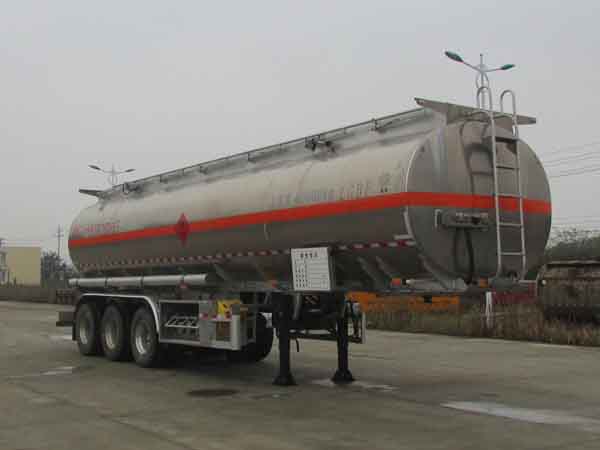 楚胜牌12.3米34吨3轴铝合金运油半挂车(CSC9404GYYLC)