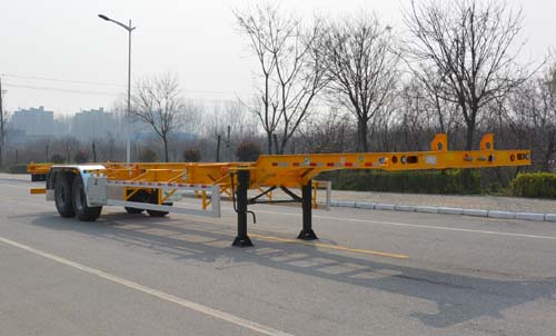 天骏德锦牌14米31.5吨2轴集装箱运输半挂车(TJV9357TJZH)