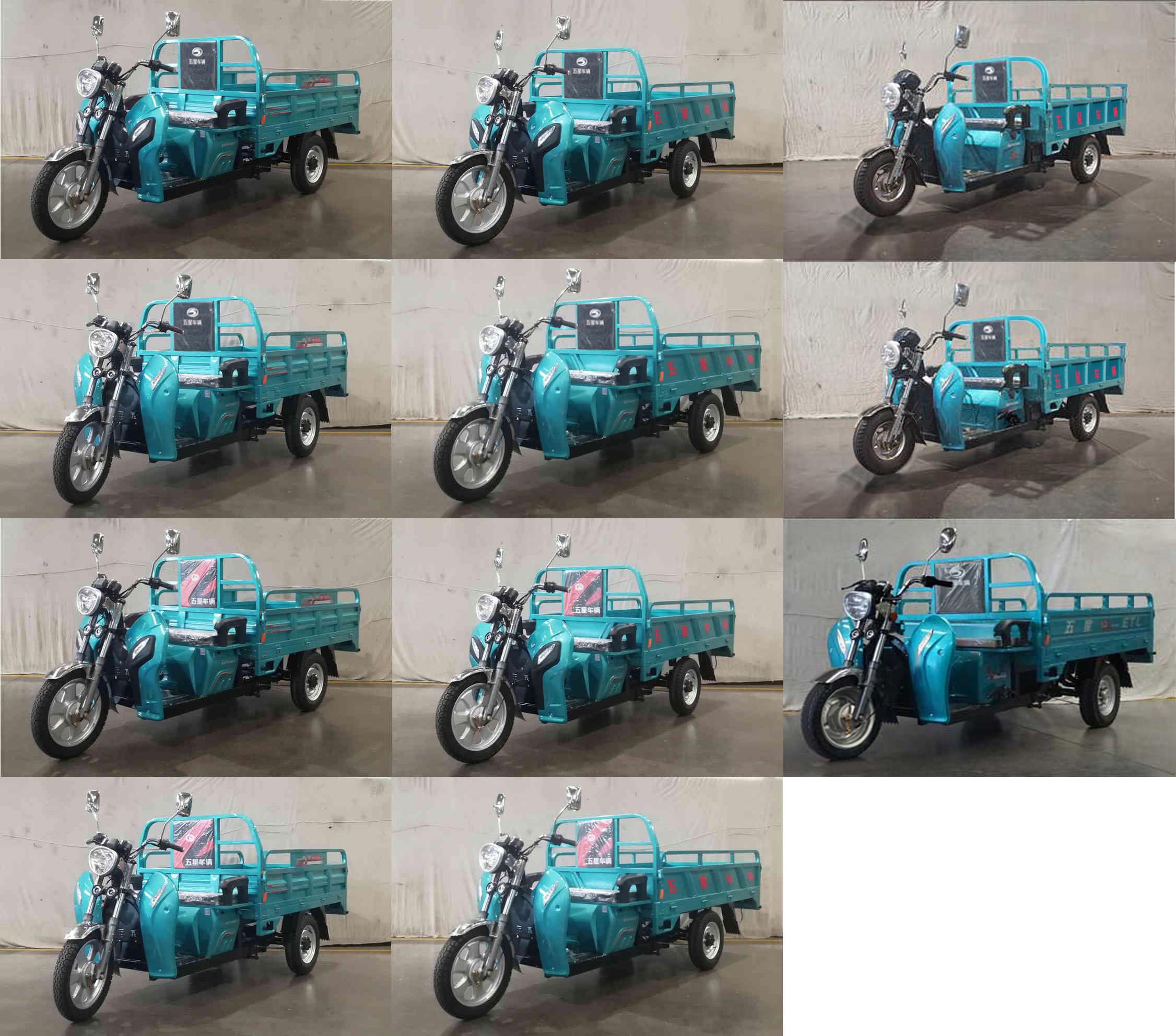 五星牌WX1500DZH电动正三轮摩托车公告图片