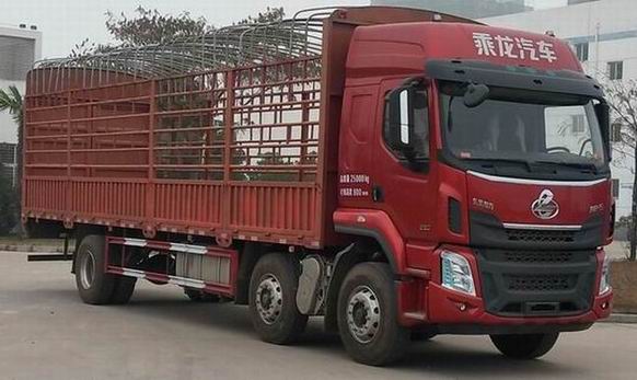 乘龍牌LZ5251CCYH5CC1倉柵式運(yùn)輸車公告圖片