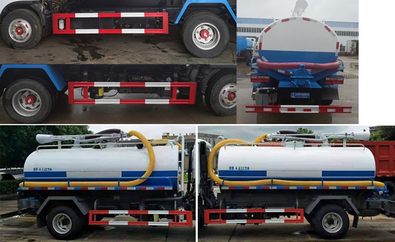 程力威牌CLW5070GXED6吸糞車(chē)公告圖片