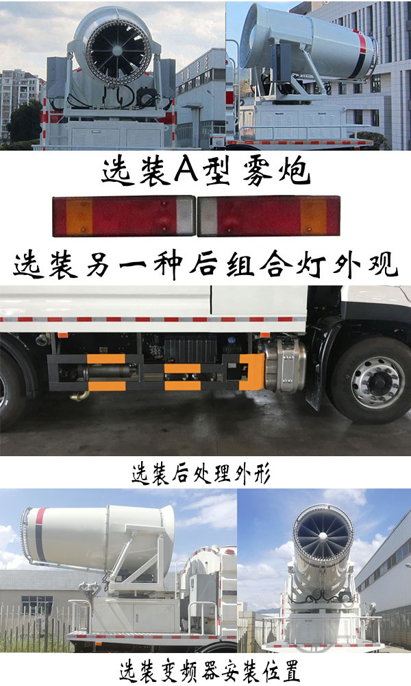 福龍馬牌FLM5250TDYDF6多功能抑塵車公告圖片