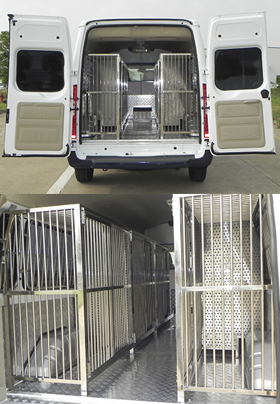 江鈴全順牌JX5048XJQMK6警犬運(yùn)輸車公告圖片