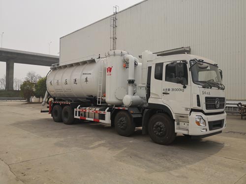 皇冠牌WZJ5310GXYE6吸引壓送車(chē)公告圖片