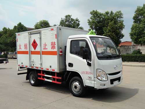 楚勝牌CSC5033XRQSH6易燃氣體廂式運輸車公告圖片