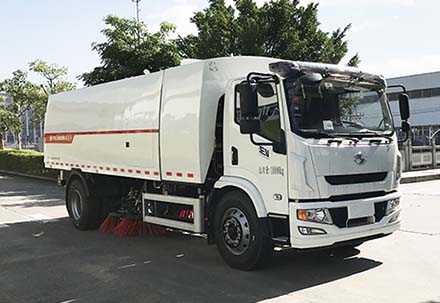 福龍馬牌FLM5180TSLNJBEV純電動(dòng)掃路車公告圖片