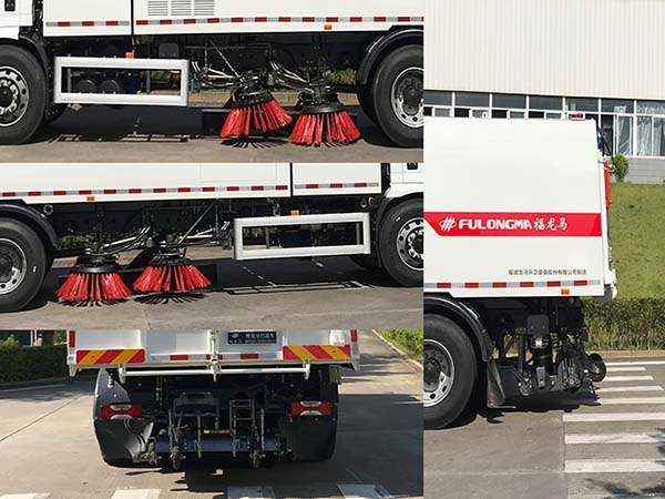 福龍馬牌FLM5180TSLNJBEV純電動(dòng)掃路車公告圖片