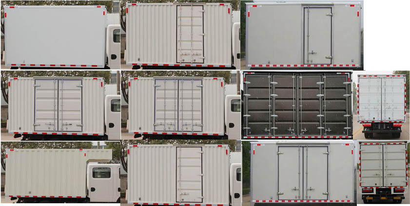 东风牌EQ5070XXYD5CDFAC厢式运输车公告图片