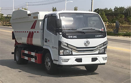 东风股份多利卡D6 HDW5046ZZZE6自装卸式垃圾车公告图片