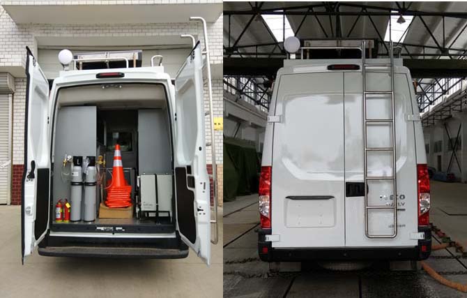 依維柯牌NJ5046XJCF4E檢測車公告圖片