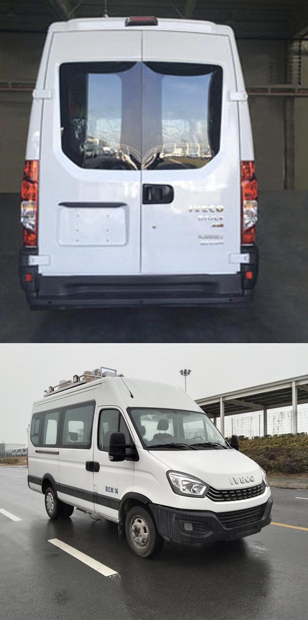 依維柯牌NJ5046XJCF2E檢測車公告圖片