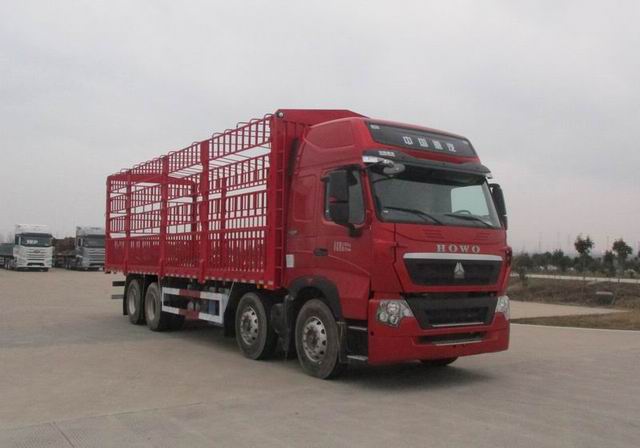 豪沃牌ZZ5317CCQV466HF1畜禽運輸車公告圖片
