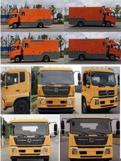 笛沃牌DWP5140TPSD1大流量排水搶險(xiǎn)車公告圖片