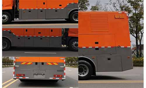 笛沃牌DWP5140TPSD1大流量排水搶險(xiǎn)車公告圖片