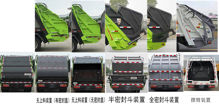 帝王環(huán)衛(wèi)牌HDW5083ZYSCG6壓縮式垃圾車公告圖片