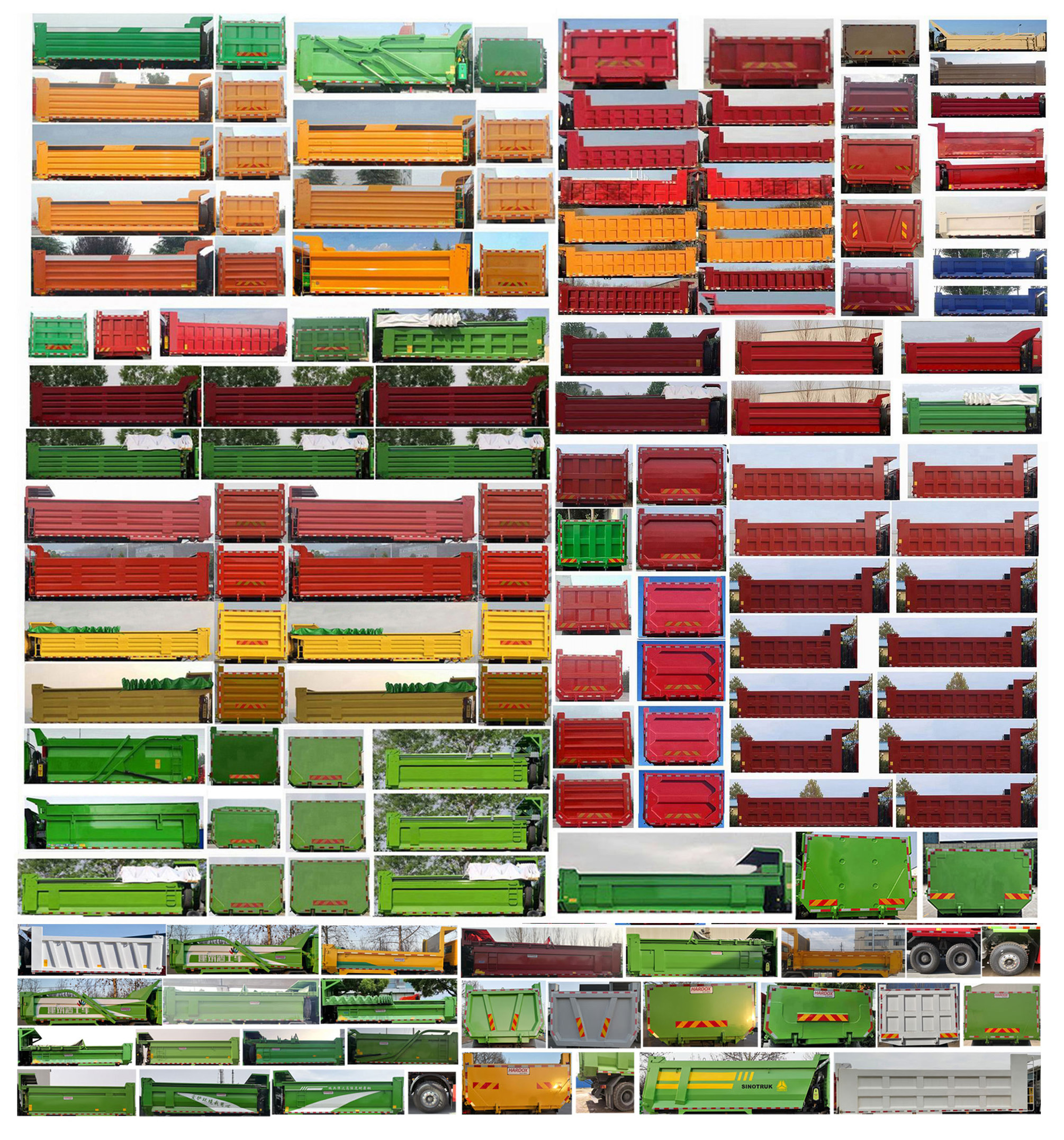 豪沃牌ZZ5317ZLJV256HF1自卸式垃圾車公告圖片