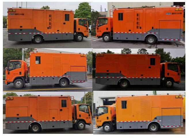 笛沃牌DWP5080TPSD1大流量排水搶險(xiǎn)車公告圖片