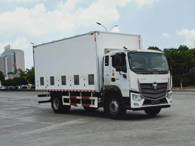 聚塵王牌HNY5180XCQB6雛禽運(yùn)輸車公告圖片