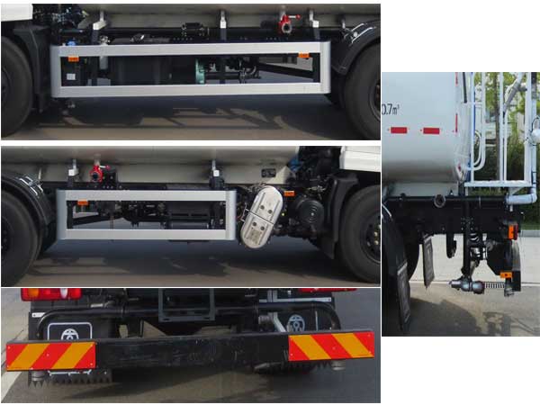 亞潔牌BQJ5180GSSDFE6灑水車公告圖片