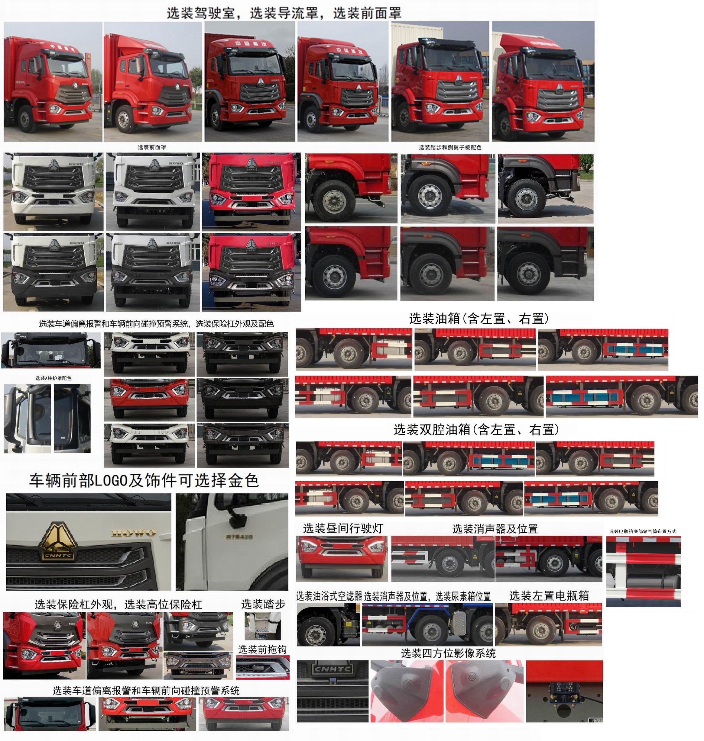 豪沃牌ZZ5257XXYN56CJF1廂式運輸車公告圖片