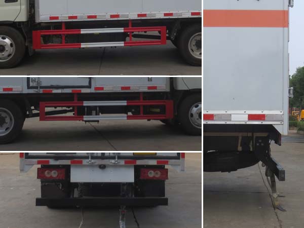 江特牌JDF5041XRYB6易燃液體廂式運(yùn)輸車公告圖片