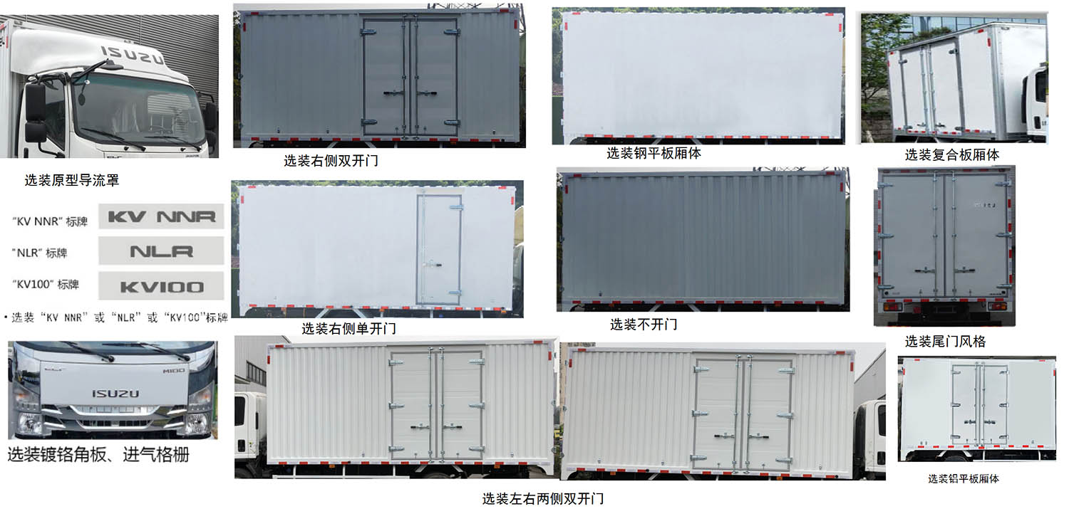 五十铃牌QL5073XXYBUKA厢式运输车公告图片