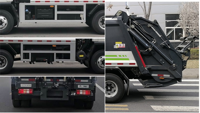 宇通牌YTZ5081ZYST0D6壓縮式垃圾車公告圖片