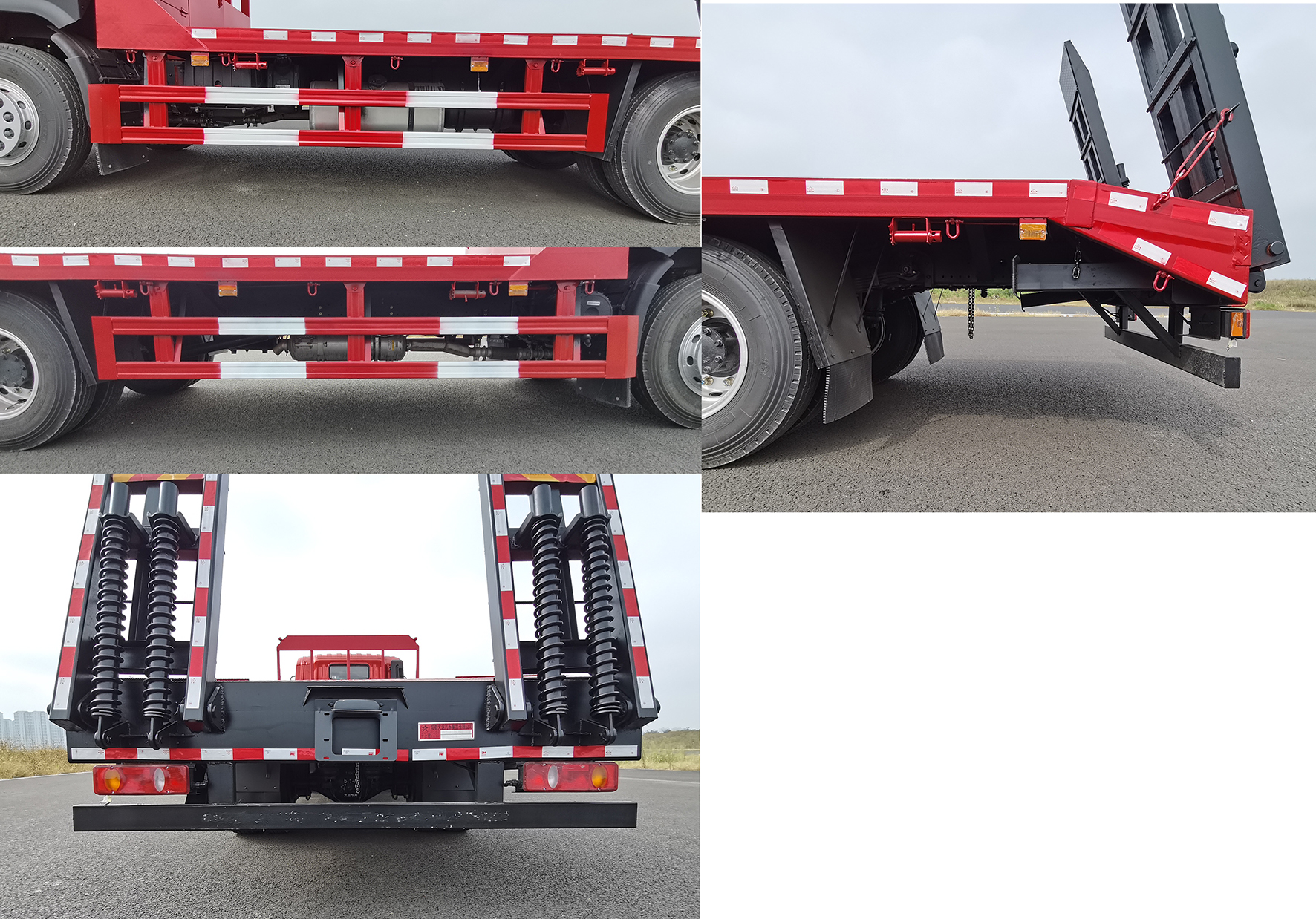 大運(yùn)牌DYQ5141TPBD6AC平板運(yùn)輸車公告圖片