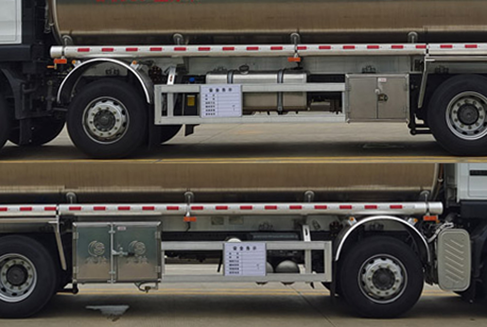 楚勝牌CSC5326GYYLZK6A鋁合金運油車公告圖片