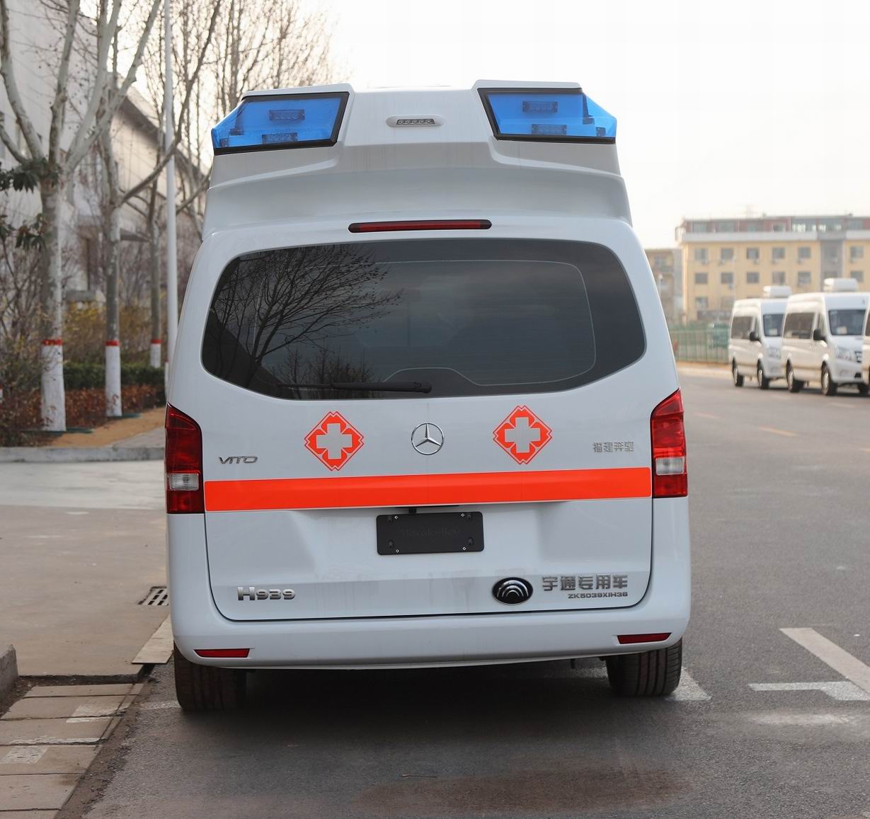 宇通牌ZK5039XJH36救護車公告圖片