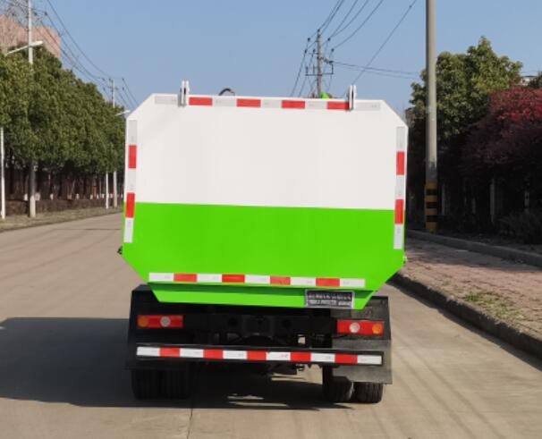 神绿通牌SLV5030ZZZE自装卸式垃圾车公告图片