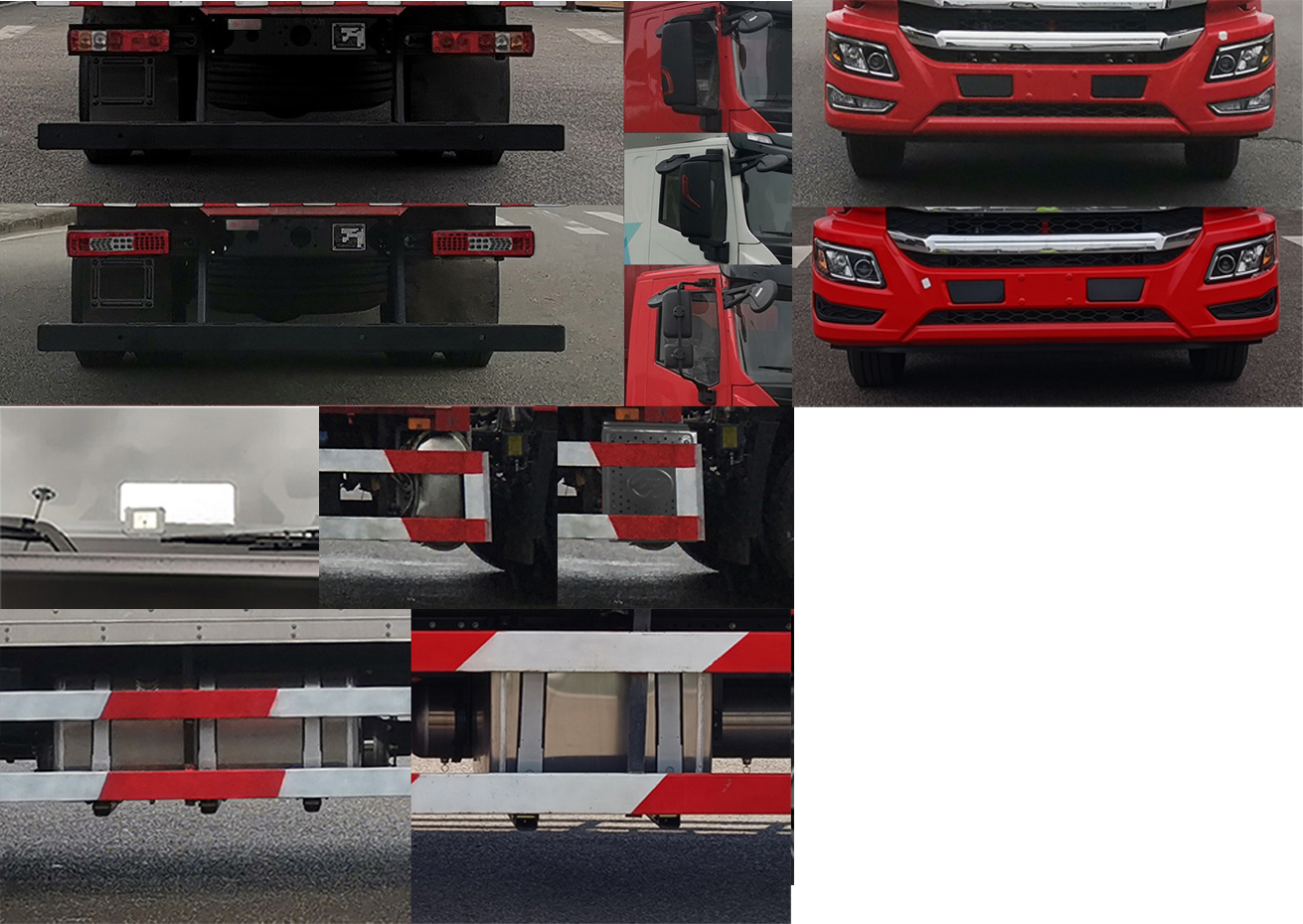 紅巖牌CQ5187XYKEY08711J翼開啟廂式車公告圖片