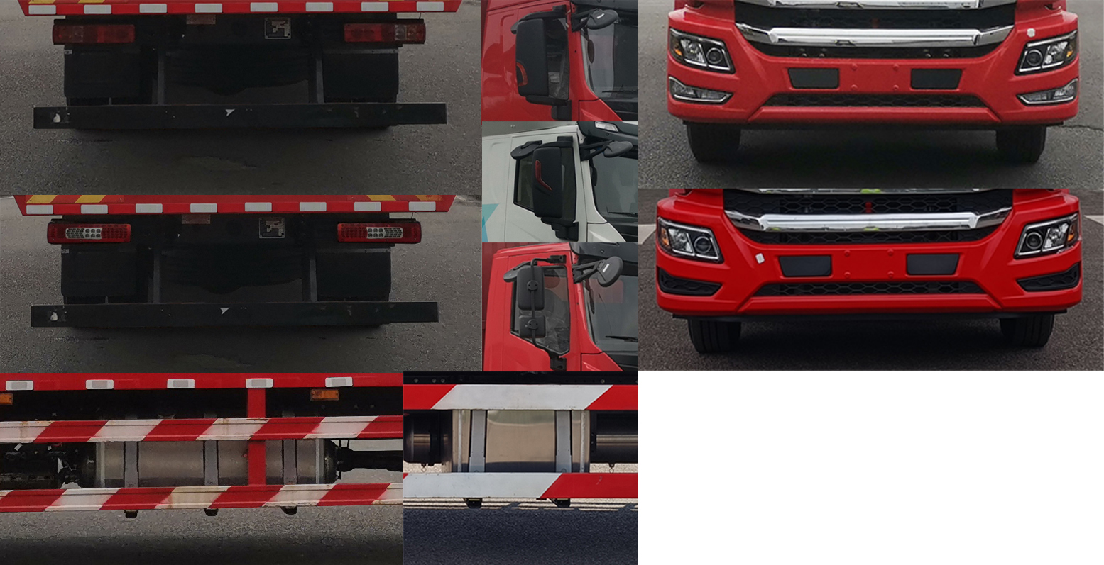 紅巖牌CQ5187XXYEY05581J廂式運(yùn)輸車公告圖片