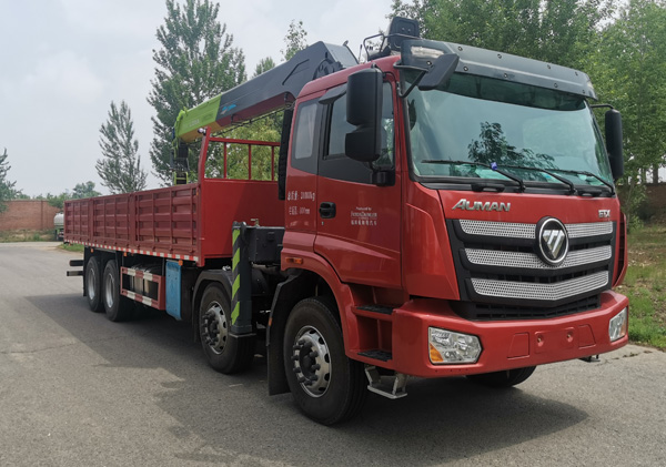 雷薩牌BJ5312JSQ-12隨車起重運輸車公告圖片